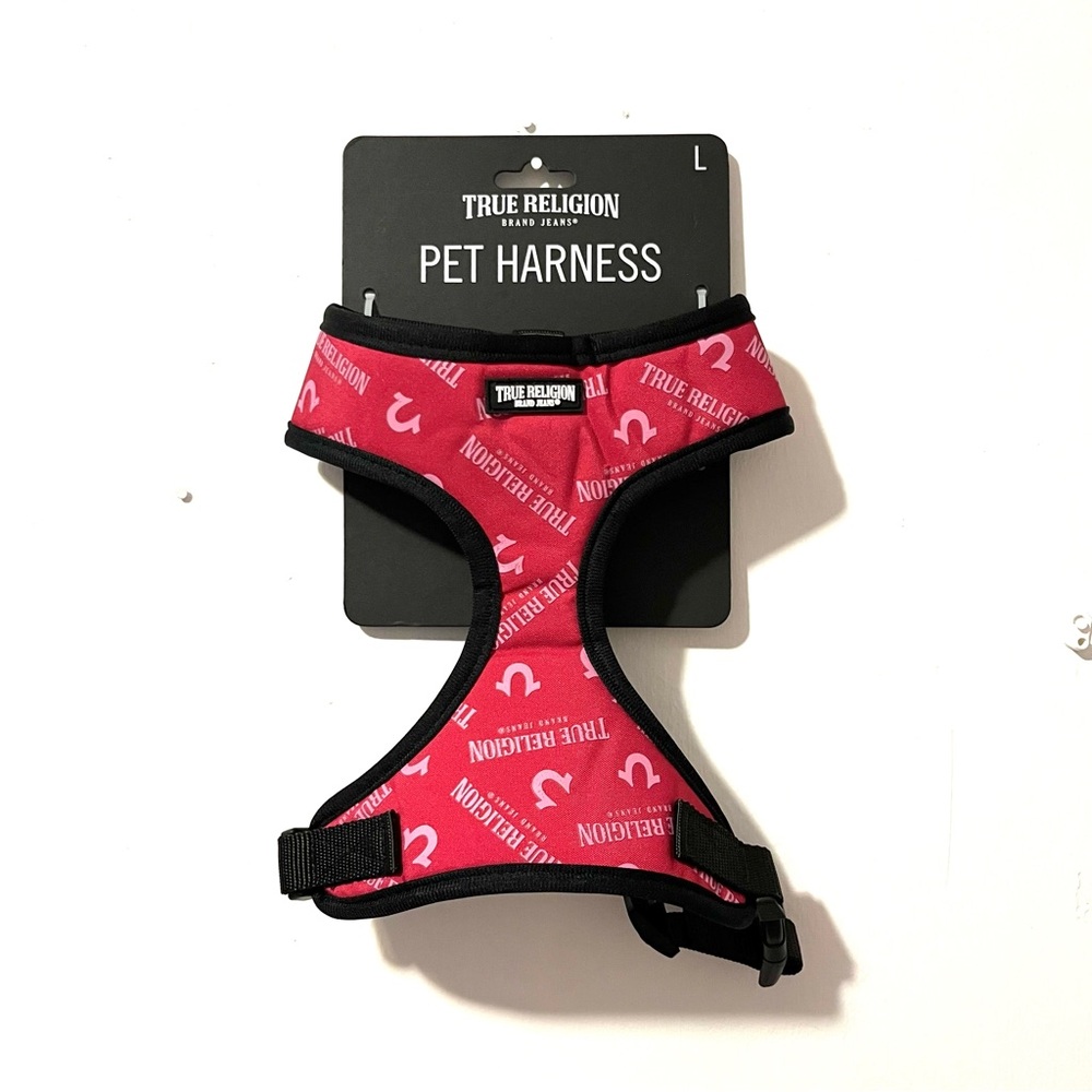 True Religion Pink Pet Harness